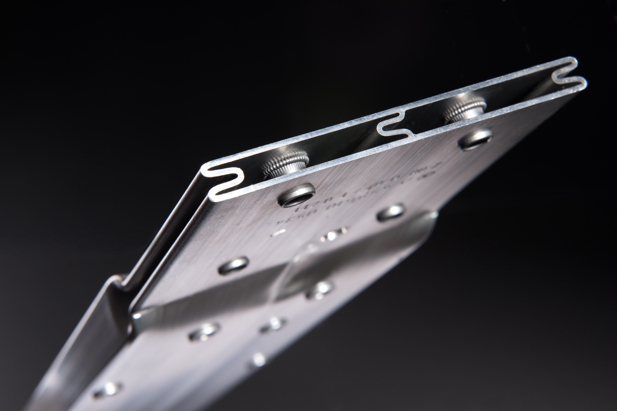 Detailed assembled aluminium system manufactured by TEKSAN