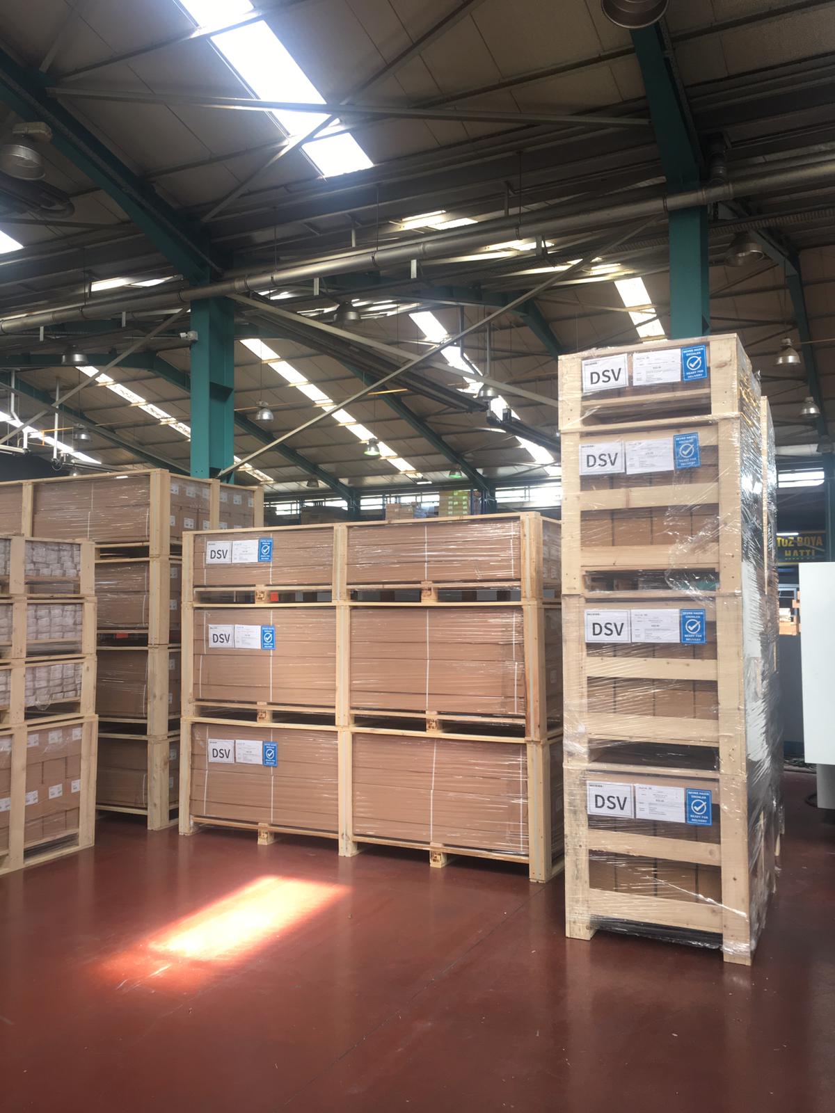 Export-ready industrial shipments at TEKSAN